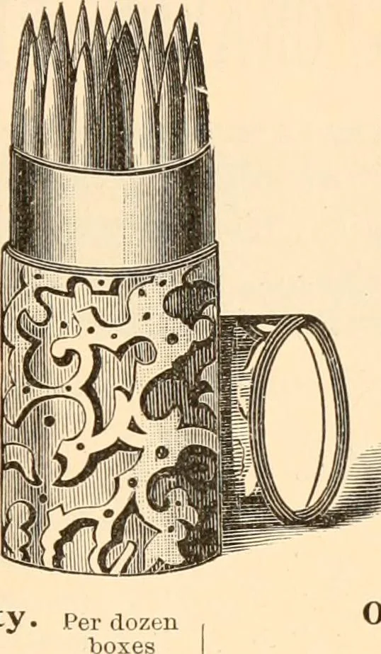 An illustration from Illustrated catalogue and price list of artists' materials, gold points, bronze powders, metallics, metal leaf,, 1897, leaf 136