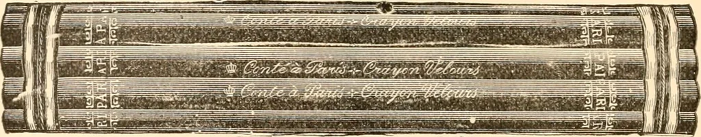 An illustration from Illustrated catalogue and price list of artists' materials, gold points, bronze powders, metallics, metal leaf,, 1897, leaf 137