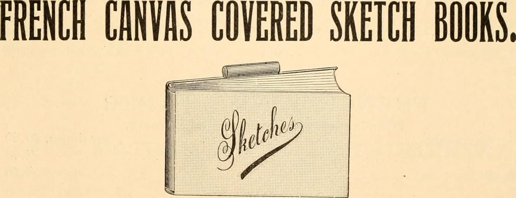 An illustration from Illustrated catalogue and price list of artists' materials, gold points, bronze powders, metallics, metal leaf,, 1897, leaf 148