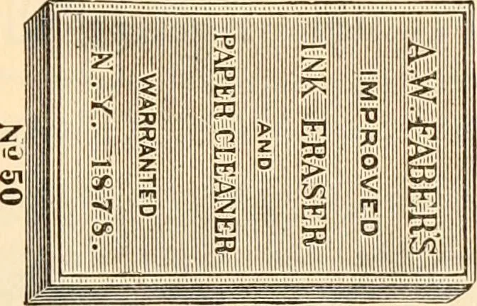 An illustration from Illustrated catalogue and price list of artists' materials, gold points, bronze powders, metallics, metal leaf,, 1897, leaf 152