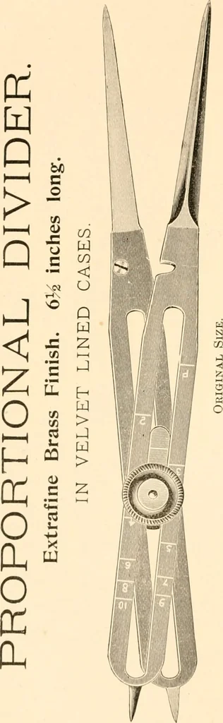 An illustration from Illustrated catalogue and price list of artists' materials, gold points, bronze powders, metallics, metal leaf,, 1897, leaf 157