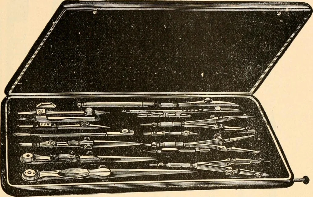 An illustration from Illustrated catalogue and price list of artists' materials, gold points, bronze powders, metallics, metal leaf,, 1897, leaf 162