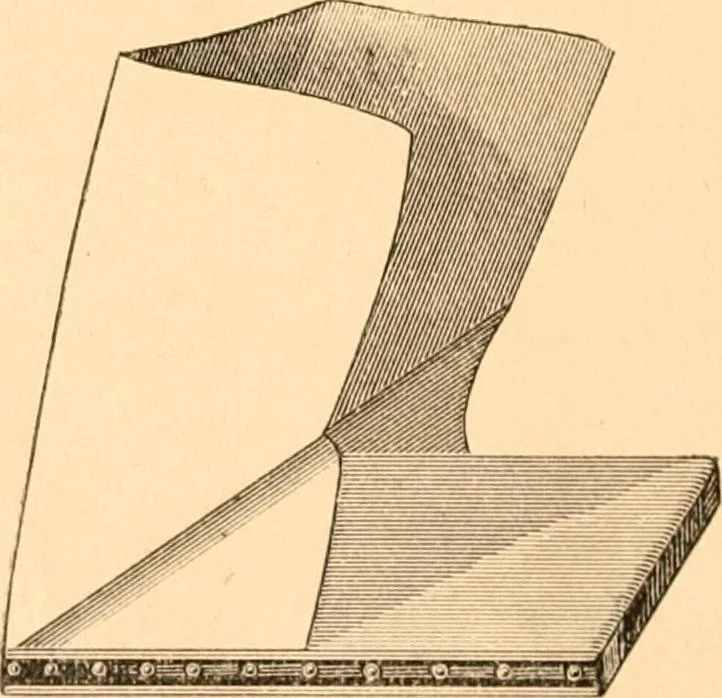 An illustration from Illustrated catalogue and price list of artists' materials, gold points, bronze powders, metallics, metal leaf,, 1897, leaf 17