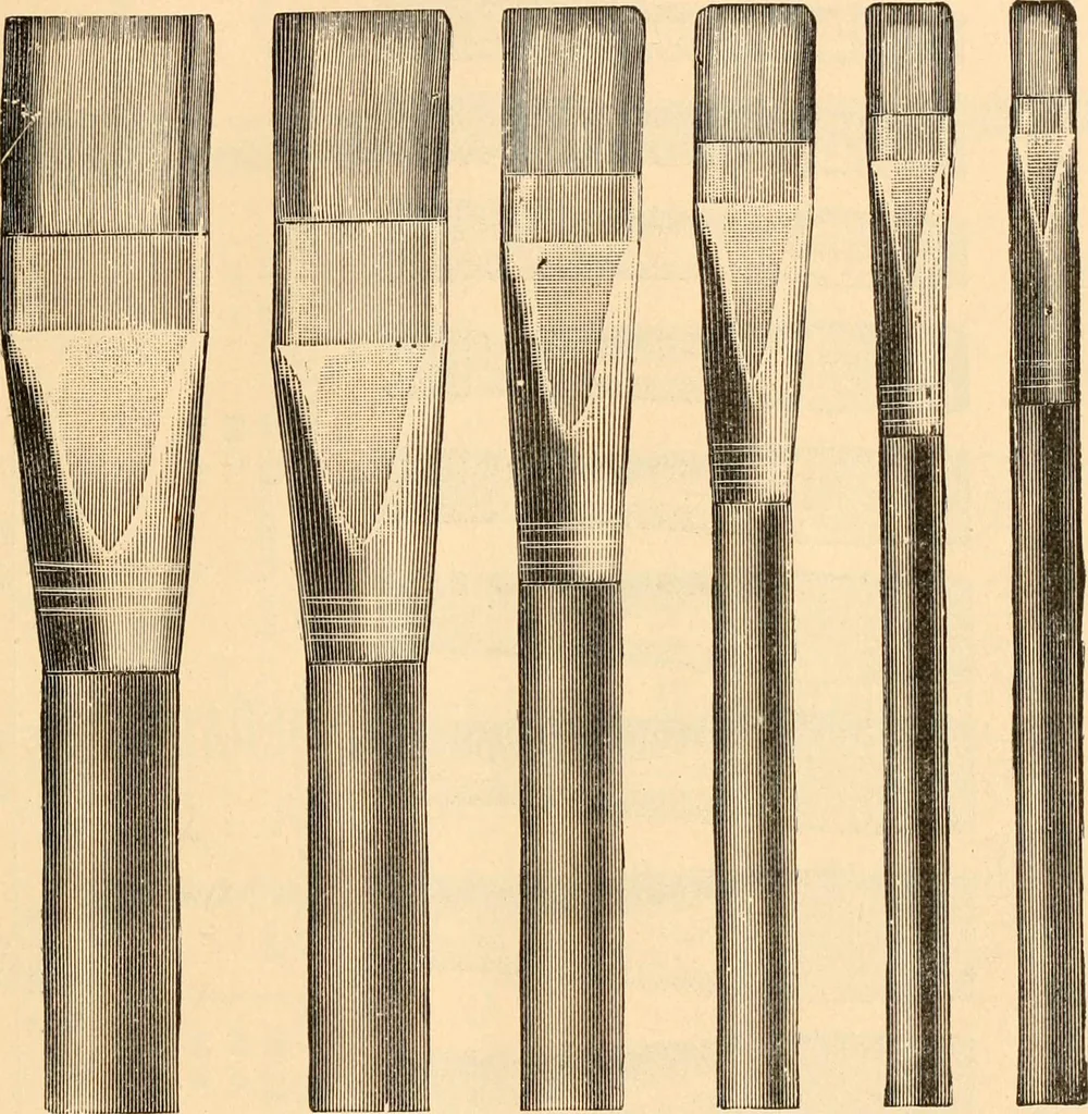 An illustration from Illustrated catalogue and price list of artists' materials, gold points, bronze powders, metallics, metal leaf,, 1897, leaf 182