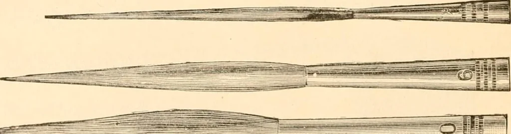 An illustration from Illustrated catalogue and price list of artists' materials, gold points, bronze powders, metallics, metal leaf,, 1897, leaf 191