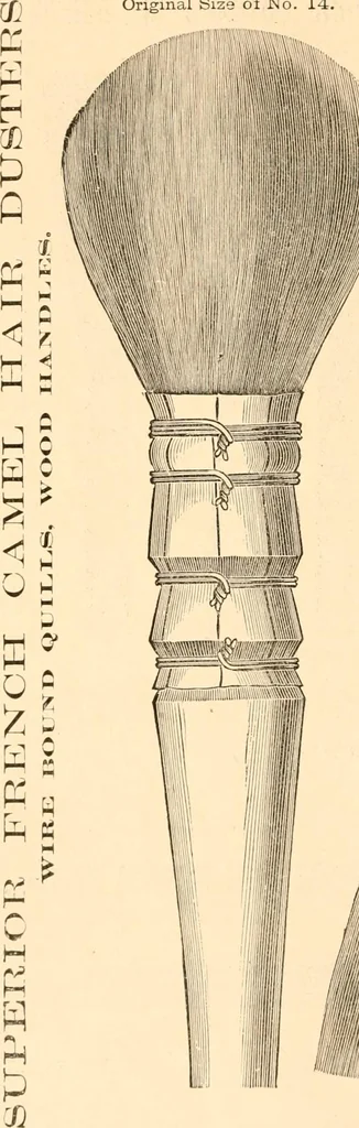 An illustration from Illustrated catalogue and price list of artists' materials, gold points, bronze powders, metallics, metal leaf,, 1897, leaf 193