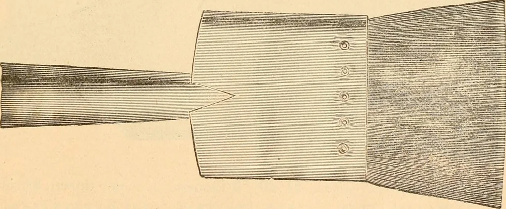 An illustration from Illustrated catalogue and price list of artists' materials, gold points, bronze powders, metallics, metal leaf,, 1897, leaf 194