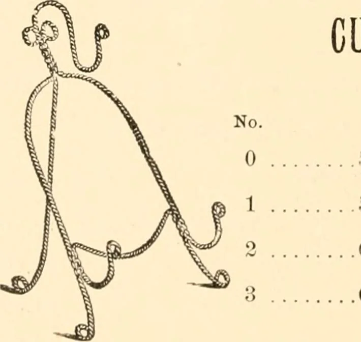 An illustration from Illustrated catalogue and price list of artists' materials, gold points, bronze powders, metallics, metal leaf,, 1897, leaf 205
