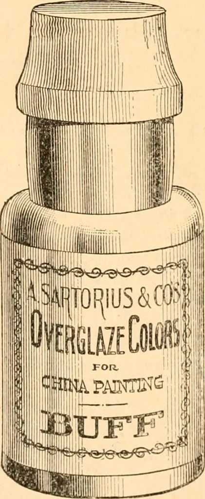 An illustration from Illustrated catalogue and price list of artists' materials, gold points, bronze powders, metallics, metal leaf,, 1897, leaf 27