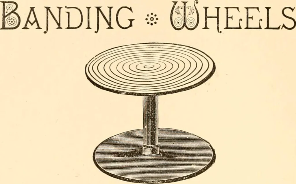 An illustration from Illustrated catalogue and price list of artists' materials, gold points, bronze powders, metallics, metal leaf,, 1897, leaf 57