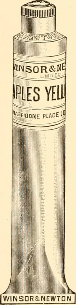 An illustration from Illustrated catalogue and price list of artists' materials, gold points, bronze powders, metallics, metal leaf,, 1897, leaf 79