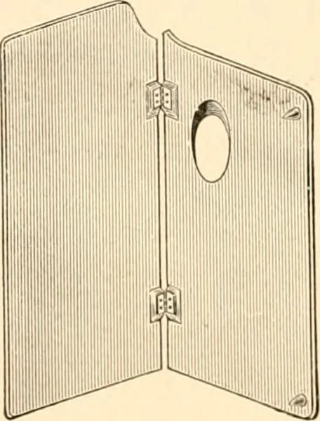 An illustration from Illustrated catalogue and price list of artists' materials, gold points, bronze powders, metallics, metal leaf,, 1897, leaf 89