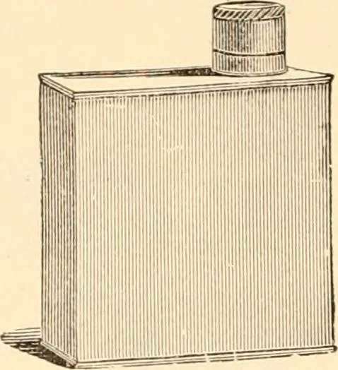 An illustration from Illustrated catalogue and price list of artists' materials, gold points, bronze powders, metallics, metal leaf,, 1897, leaf 91