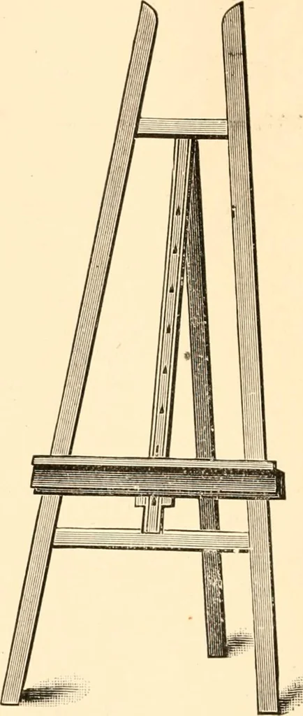 An illustration from Illustrated catalogue and price list of artists' materials, gold points, bronze powders, metallics, metal leaf,, 1897, leaf 95