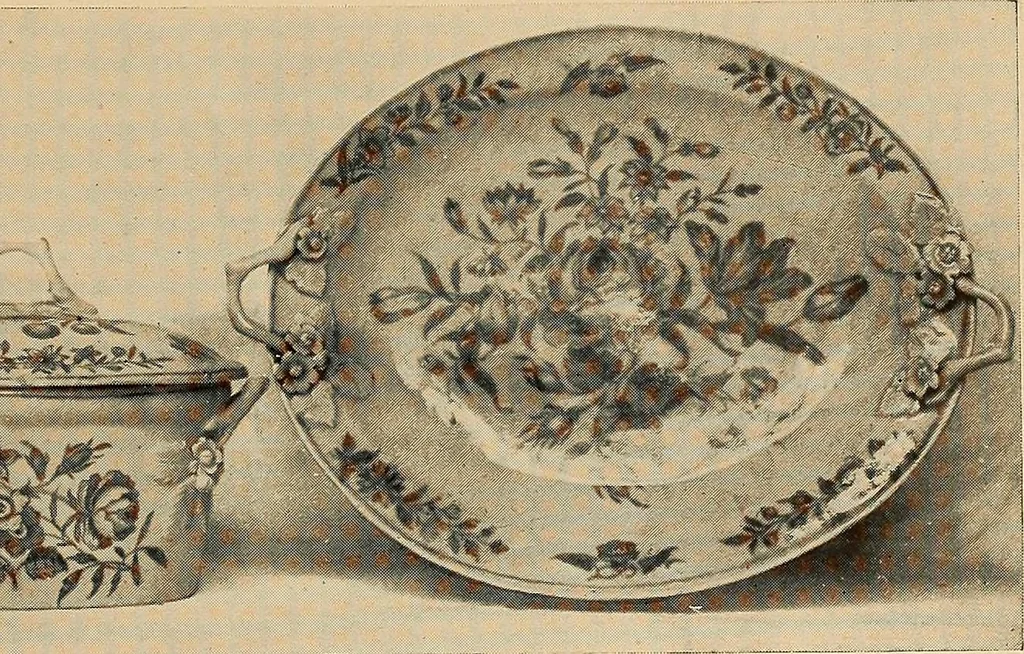 An illustration from Illustrated catalogue of China, pottery, porcelains and glass. To be sold at public sale December 10 and 11, 1917, 1917, leaf 18