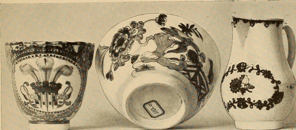 An illustration from Illustrated catalogue of China, pottery, porcelains and glass. To be sold at public sale December 10 and 11, 1917, 1917, leaf 22
