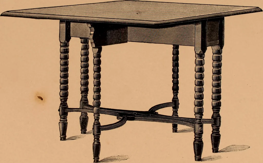 An illustration from Illustrated catalogue of Bardwell, Anderson & Company, manufacturers of tables and desks for the trade only, 1887, leaf 18