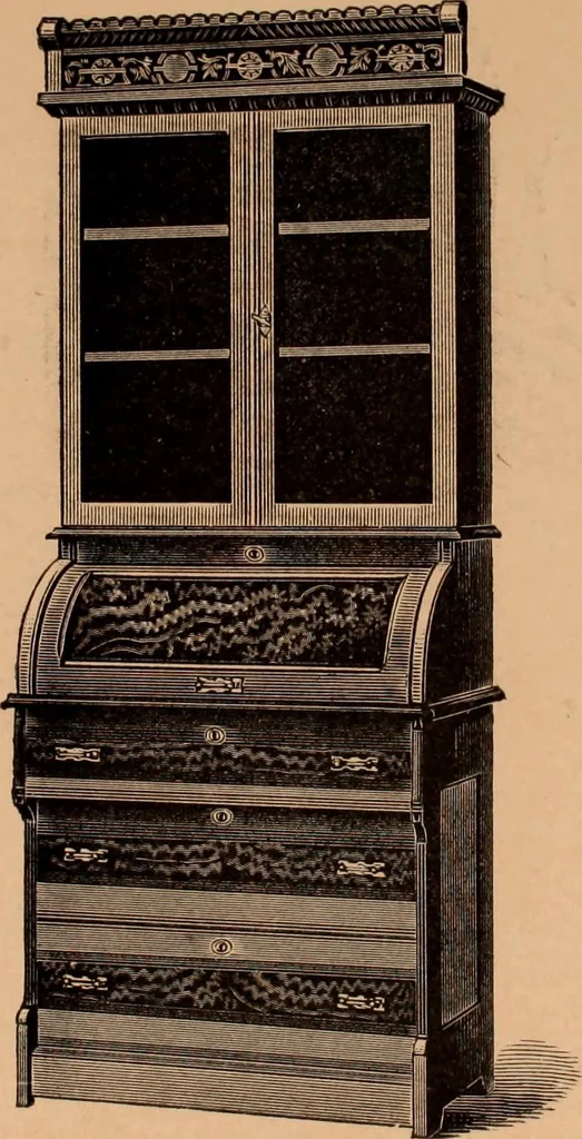 An illustration from Illustrated catalogue of Bardwell, Anderson & Company, manufacturers of tables and desks for the trade only, 1887, leaf 72