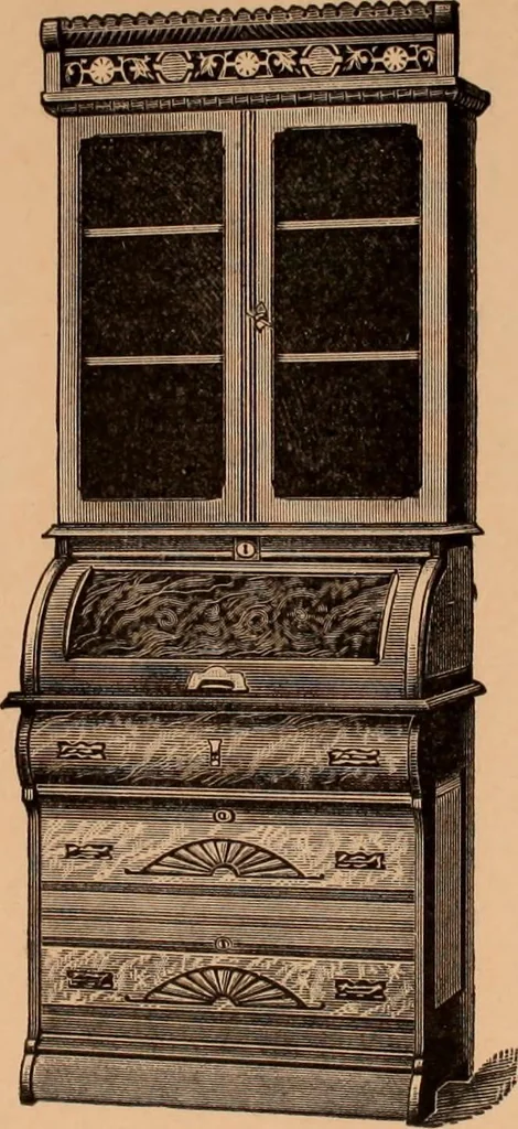 An illustration from Illustrated catalogue of Bardwell, Anderson & Company, manufacturers of tables and desks for the trade only, 1887, leaf 76