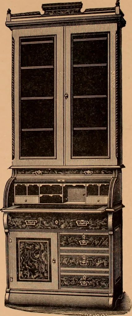 An illustration from Illustrated catalogue of Bardwell, Anderson & Company, manufacturers of tables and desks for the trade only, 1887, leaf 79