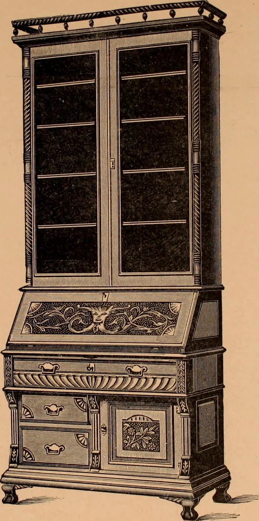 An illustration from Illustrated catalogue of Bardwell, Anderson & Company, manufacturers of tables and desks for the trade only, 1887, leaf 86