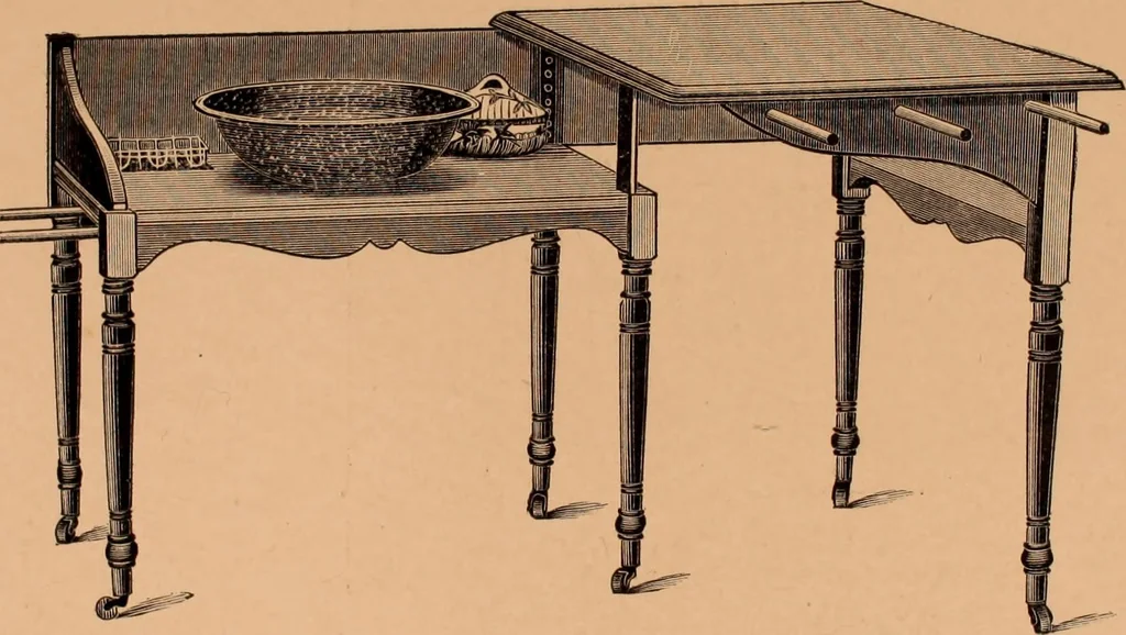 An illustration from Illustrated catalogue of Bardwell, Anderson & Company, manufacturers of tables and desks for the trade only, 1887, leaf 87