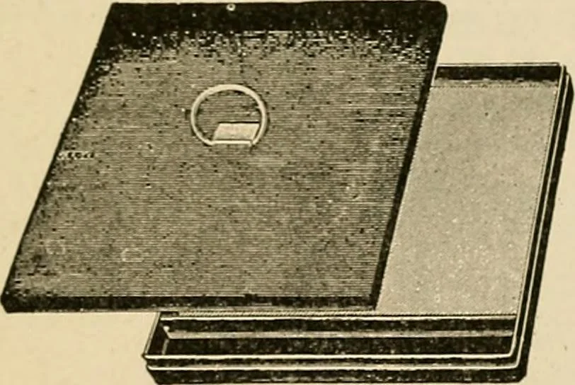 An illustration from Illustrated catalogue and price list of colors and materials for decorating china, earthenware, glass, enamelled iron, etc. : oxides and chemicals / imported and manufactured by B. F. Drakenfeld & Co., 1914, leaf 120
