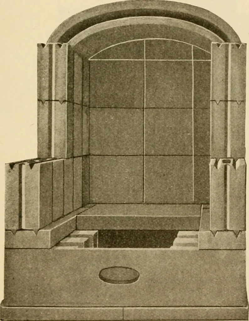 An illustration from Illustrated catalogue and price list of colors and materials for decorating china, earthenware, glass, enamelled iron, etc. : oxides and chemicals / imported and manufactured by B. F. Drakenfeld & Co., 1914, leaf 136