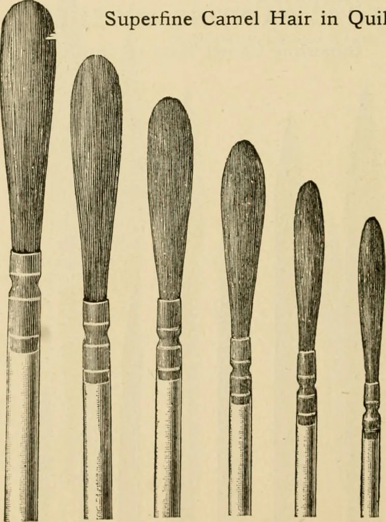 An illustration from Illustrated catalogue and price list of colors and materials for decorating china, earthenware, glass, enamelled iron, etc. : oxides and chemicals / imported and manufactured by B. F. Drakenfeld & Co., 1914, leaf 89