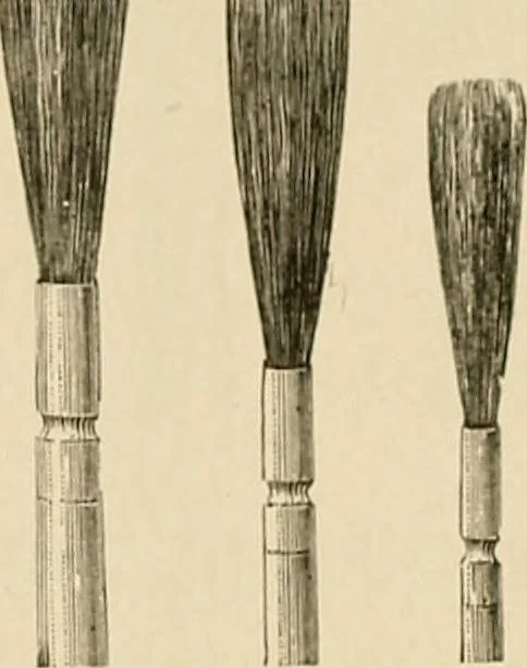 An illustration from Illustrated catalogue and price list of colors and materials for decorating china, earthenware, glass, enamelled iron, etc. : oxides and chemicals / imported and manufactured by B. F. Drakenfeld & Co., 1914, leaf 90
