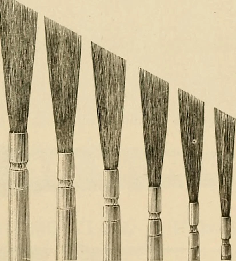 An illustration from Illustrated catalogue and price list of colors and materials for decorating china, earthenware, glass, enamelled iron, etc. : oxides and chemicals / imported and manufactured by B. F. Drakenfeld & Co., 1914, leaf 90