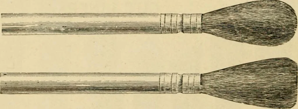An illustration from Illustrated catalogue and price list of colors and materials for decorating china, earthenware, glass, enamelled iron, etc. : oxides and chemicals / imported and manufactured by B. F. Drakenfeld & Co., 1914, leaf 91