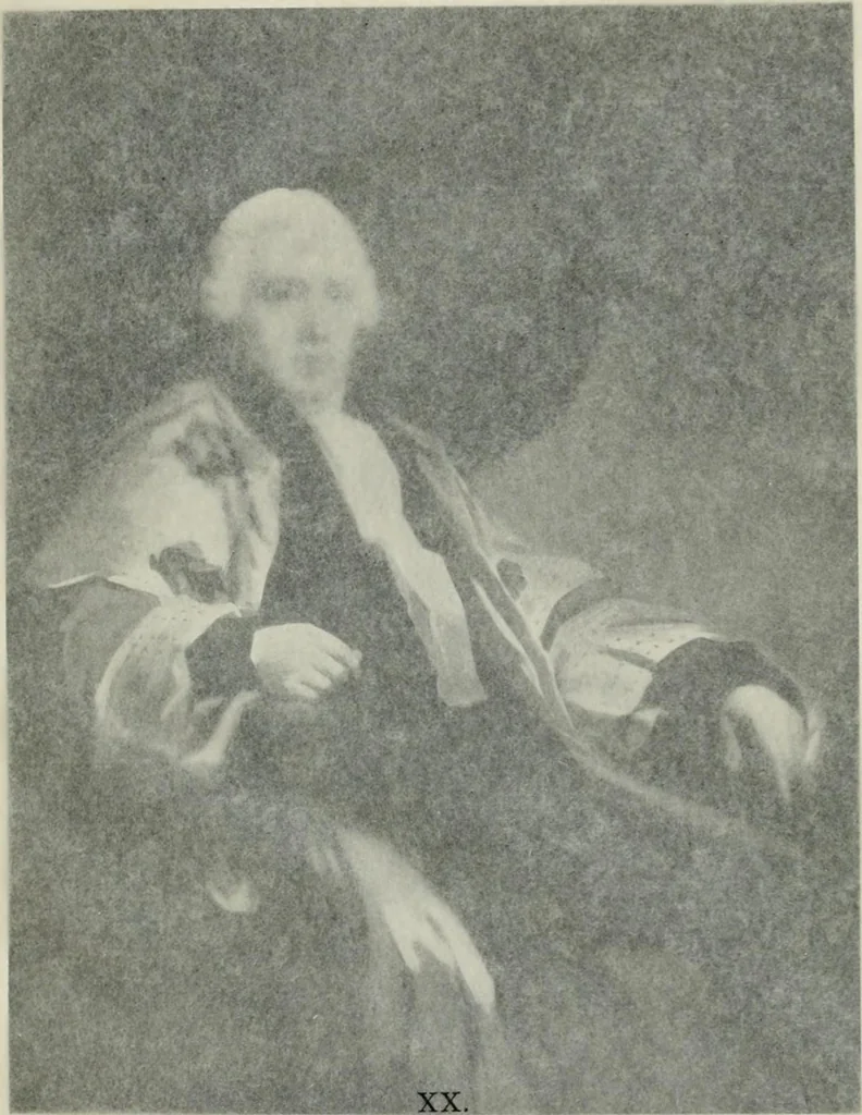 An illustration from Illustrated catalogue of a loan collection of portraits by Sir Joshua Reynolds, George Romney, Thomas Gainsborough, John Hoppner, Sir Henry Raeburn, and other artists., 1900, leaf 117