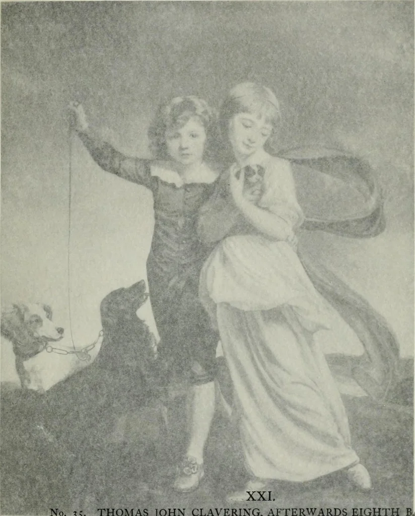 An illustration from Illustrated catalogue of a loan collection of portraits by Sir Joshua Reynolds, George Romney, Thomas Gainsborough, John Hoppner, Sir Henry Raeburn, and other artists., 1900, leaf 123