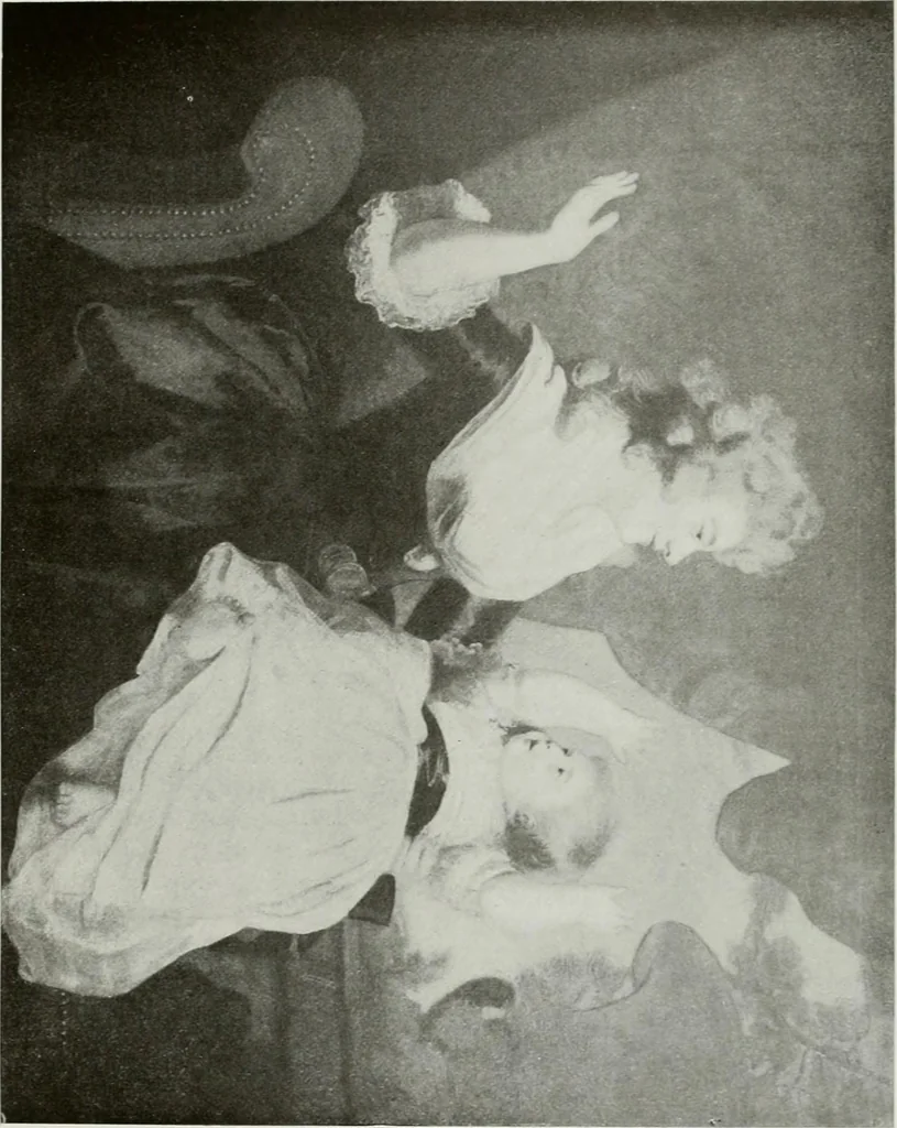 An illustration from Illustrated catalogue of a loan collection of portraits by Sir Joshua Reynolds, George Romney, Thomas Gainsborough, John Hoppner, Sir Henry Raeburn, and other artists., 1900, leaf 183