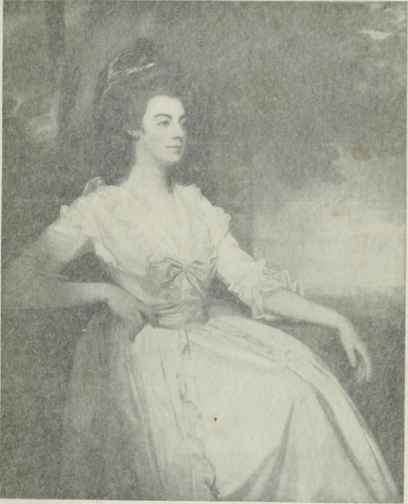 An illustration from Illustrated catalogue of a loan collection of portraits by Sir Joshua Reynolds, George Romney, Thomas Gainsborough, John Hoppner, Sir Henry Raeburn, and other artists., 1900, leaf 21