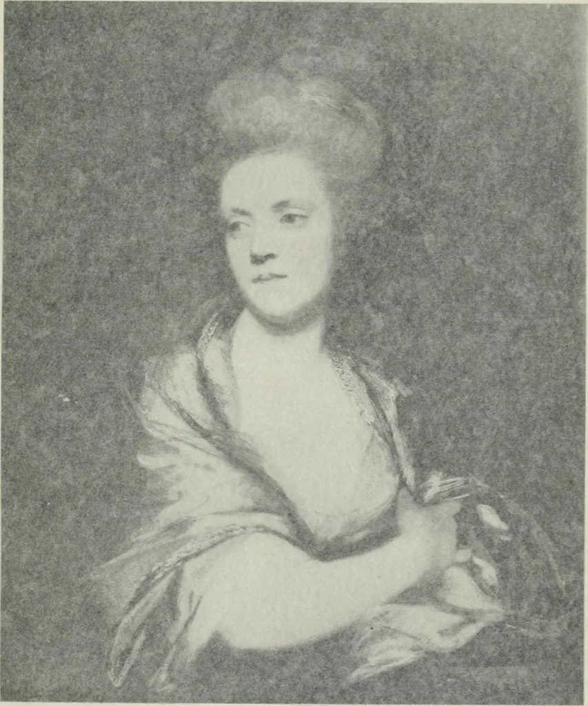 An illustration from Illustrated catalogue of a loan collection of portraits by Sir Joshua Reynolds, George Romney, Thomas Gainsborough, John Hoppner, Sir Henry Raeburn, and other artists., 1900, leaf 27