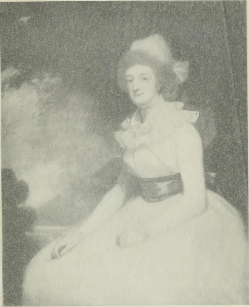 An illustration from Illustrated catalogue of a loan collection of portraits by Sir Joshua Reynolds, George Romney, Thomas Gainsborough, John Hoppner, Sir Henry Raeburn, and other artists., 1900, leaf 47