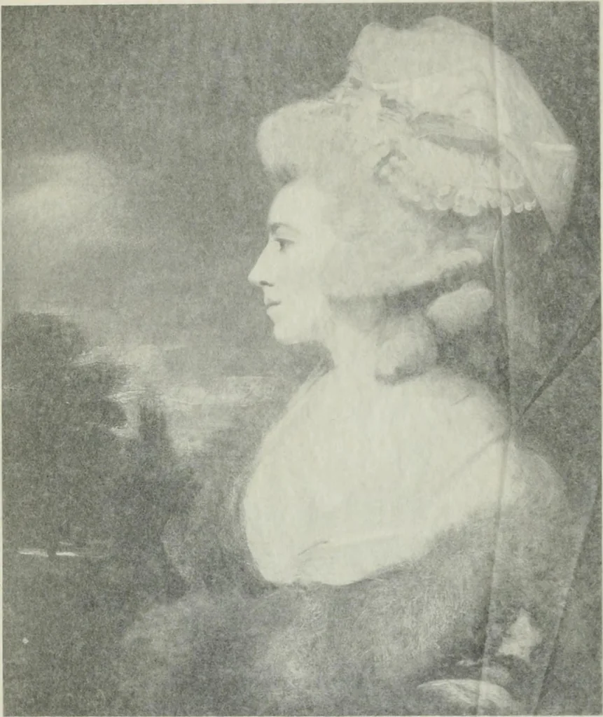 An illustration from Illustrated catalogue of a loan collection of portraits by Sir Joshua Reynolds, George Romney, Thomas Gainsborough, John Hoppner, Sir Henry Raeburn, and other artists., 1900, leaf 71