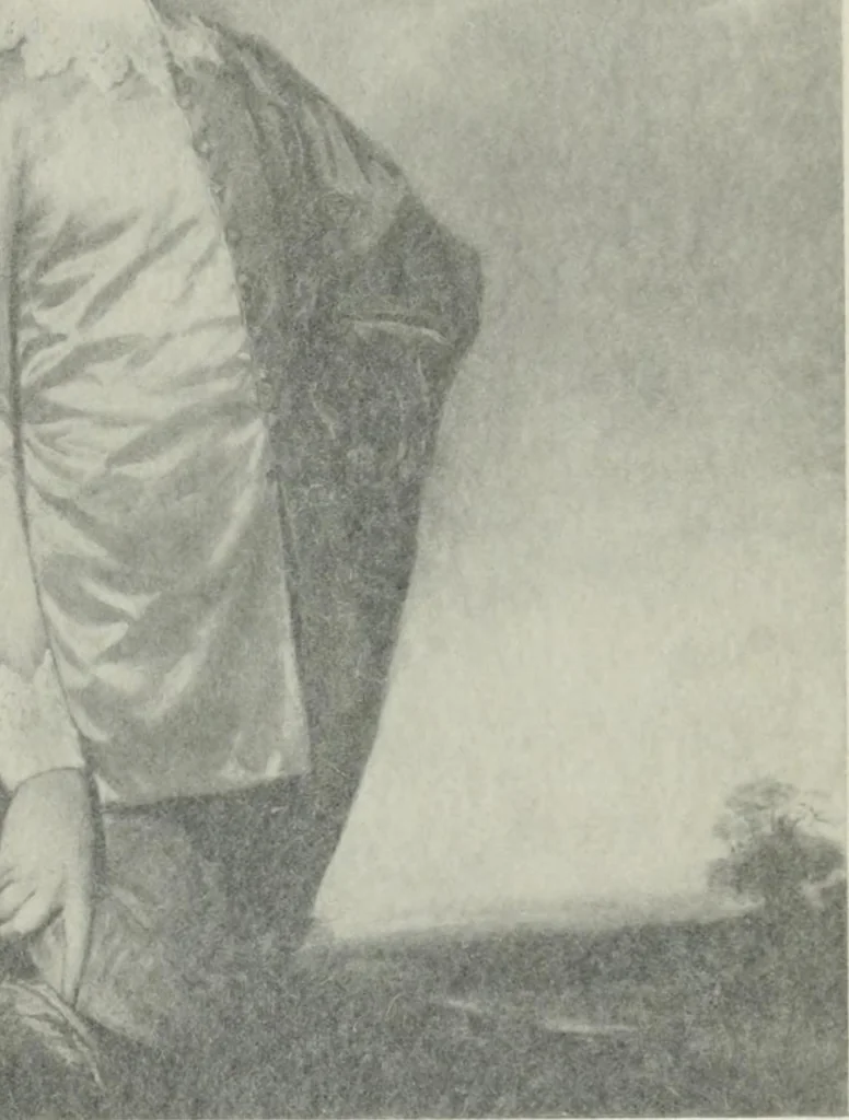 An illustration from Illustrated catalogue of a loan collection of portraits by Sir Joshua Reynolds, George Romney, Thomas Gainsborough, John Hoppner, Sir Henry Raeburn, and other artists., 1900, leaf 91