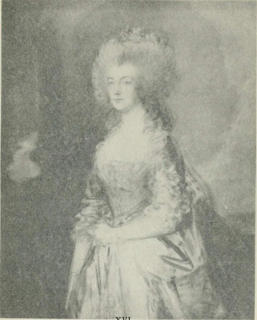 An illustration from Illustrated catalogue of a loan collection of portraits by Sir Joshua Reynolds, George Romney, Thomas Gainsborough, John Hoppner, Sir Henry Raeburn, and other artists., 1900, leaf 97