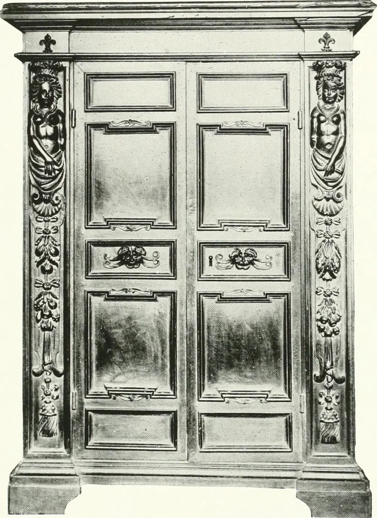 An illustration from Illustrated catalogue of the very valuable antique art property of the Cattadori Italian Art Galleries ... : to be sold at unrestricted public sale ... April 13th, 14th, 15th and 16th ... at the American Art Galleries : the sale to be conducted by Thomas E. Kirby and his assistants, Otto Bernet and H.H. Parke, of the American Art Association, 1921, leaf 112