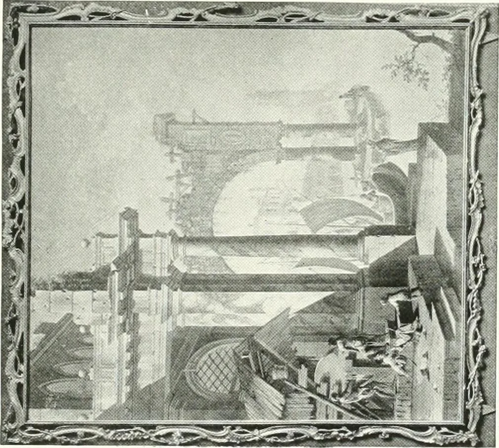 An illustration from Illustrated catalogue of the very valuable antique art property of the Cattadori Italian Art Galleries ... : to be sold at unrestricted public sale ... April 13th, 14th, 15th and 16th ... at the American Art Galleries : the sale to be conducted by Thomas E. Kirby and his assistants, Otto Bernet and H.H. Parke, of the American Art Association, 1921, leaf 122