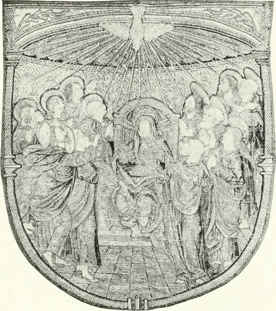 An illustration from Illustrated catalogue of the very valuable antique art property of the Cattadori Italian Art Galleries ... : to be sold at unrestricted public sale ... April 13th, 14th, 15th and 16th ... at the American Art Galleries : the sale to be conducted by Thomas E. Kirby and his assistants, Otto Bernet and H.H. Parke, of the American Art Association, 1921, leaf 134