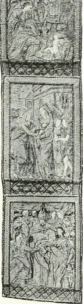 An illustration from Illustrated catalogue of the very valuable antique art property of the Cattadori Italian Art Galleries ... : to be sold at unrestricted public sale ... April 13th, 14th, 15th and 16th ... at the American Art Galleries : the sale to be conducted by Thomas E. Kirby and his assistants, Otto Bernet and H.H. Parke, of the American Art Association, 1921, leaf 140