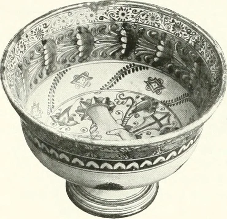 An illustration from Illustrated catalogue of the very valuable antique art property of the Cattadori Italian Art Galleries ... : to be sold at unrestricted public sale ... April 13th, 14th, 15th and 16th ... at the American Art Galleries : the sale to be conducted by Thomas E. Kirby and his assistants, Otto Bernet and H.H. Parke, of the American Art Association, 1921, leaf 152
