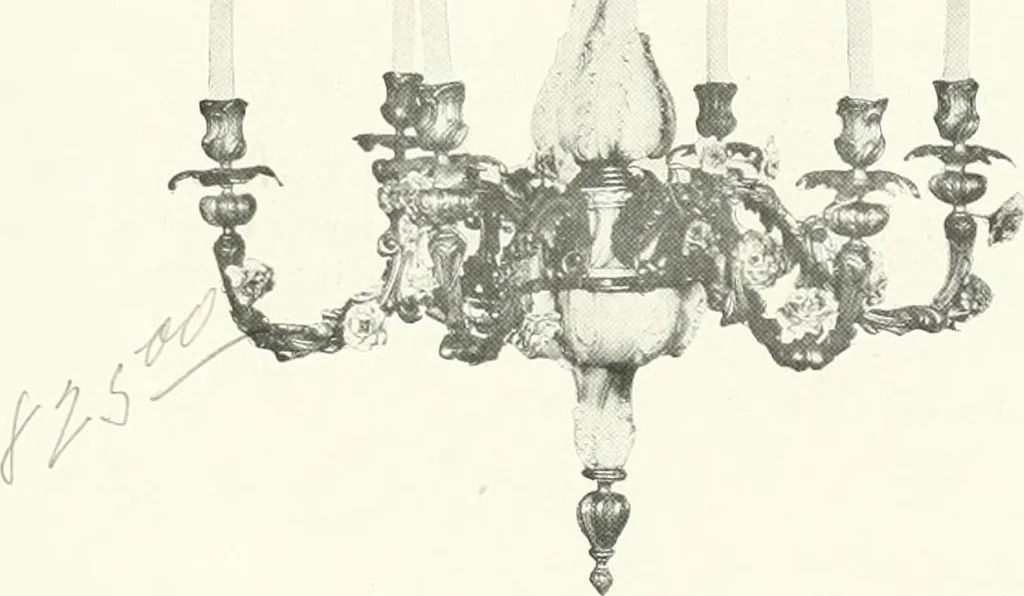 An illustration from Illustrated catalogue of the very valuable antique art property of the Cattadori Italian Art Galleries ... : to be sold at unrestricted public sale ... April 13th, 14th, 15th and 16th ... at the American Art Galleries : the sale to be conducted by Thomas E. Kirby and his assistants, Otto Bernet and H.H. Parke, of the American Art Association, 1921, leaf 162