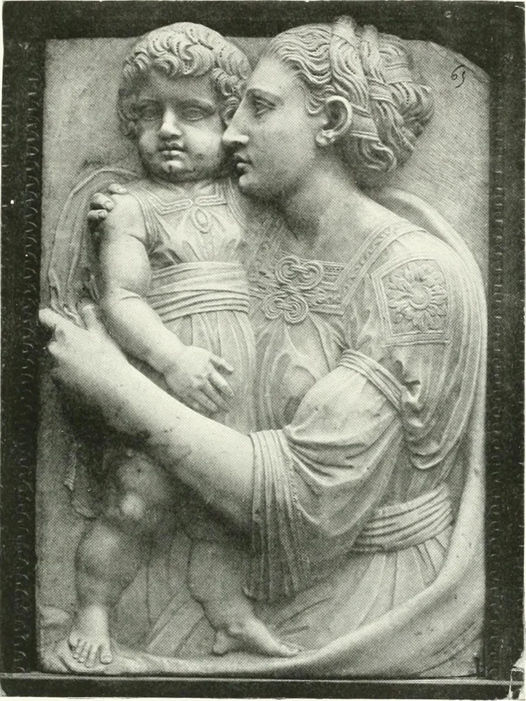 An illustration from Illustrated catalogue of the very valuable antique art property of the Cattadori Italian Art Galleries ... : to be sold at unrestricted public sale ... April 13th, 14th, 15th and 16th ... at the American Art Galleries : the sale to be conducted by Thomas E. Kirby and his assistants, Otto Bernet and H.H. Parke, of the American Art Association, 1921, leaf 176