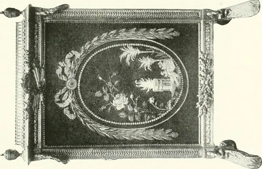 An illustration from Illustrated catalogue of the very valuable antique art property of the Cattadori Italian Art Galleries ... : to be sold at unrestricted public sale ... April 13th, 14th, 15th and 16th ... at the American Art Galleries : the sale to be conducted by Thomas E. Kirby and his assistants, Otto Bernet and H.H. Parke, of the American Art Association, 1921, leaf 192