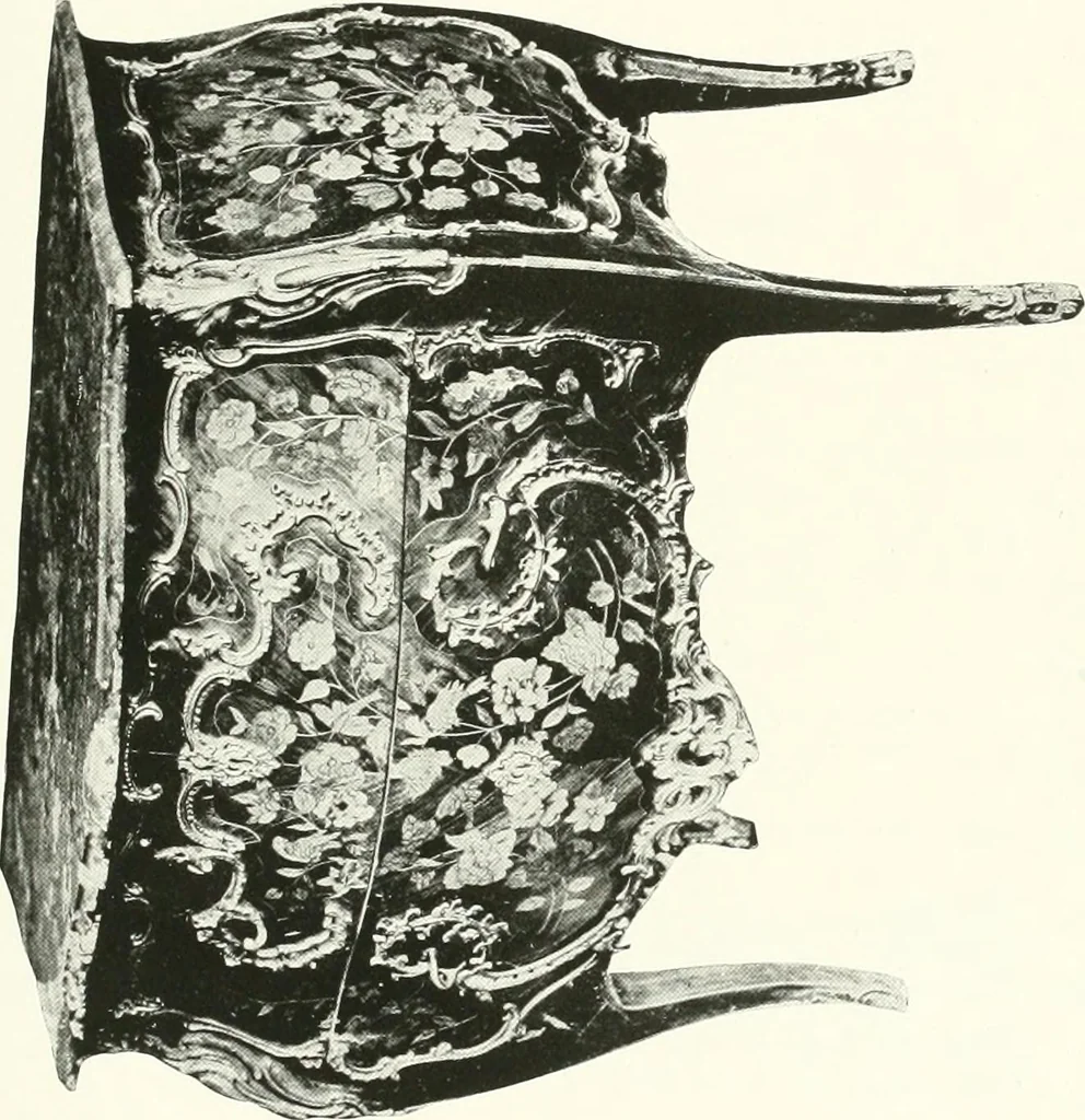 An illustration from Illustrated catalogue of the very valuable antique art property of the Cattadori Italian Art Galleries ... : to be sold at unrestricted public sale ... April 13th, 14th, 15th and 16th ... at the American Art Galleries : the sale to be conducted by Thomas E. Kirby and his assistants, Otto Bernet and H.H. Parke, of the American Art Association, 1921, leaf 196